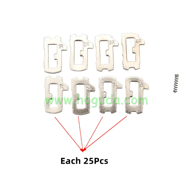 For Buick HU100 Lock Repair Accessories Car Lock Reed Lock Plate For Buick New Regal For Chevrolet Cruze K69