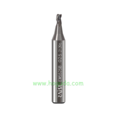 Raise 2.5mm Milling Cutters Carbide Steel For Key Machine φ2.5xD6x40x3F