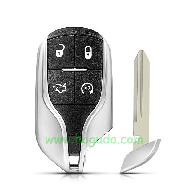For Maserati 4 button remote key case without logo