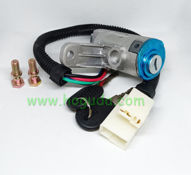 For Iveco Ignition Barrel Switch Cylinder Lock 2 Keys 4837683 41040470 504026642