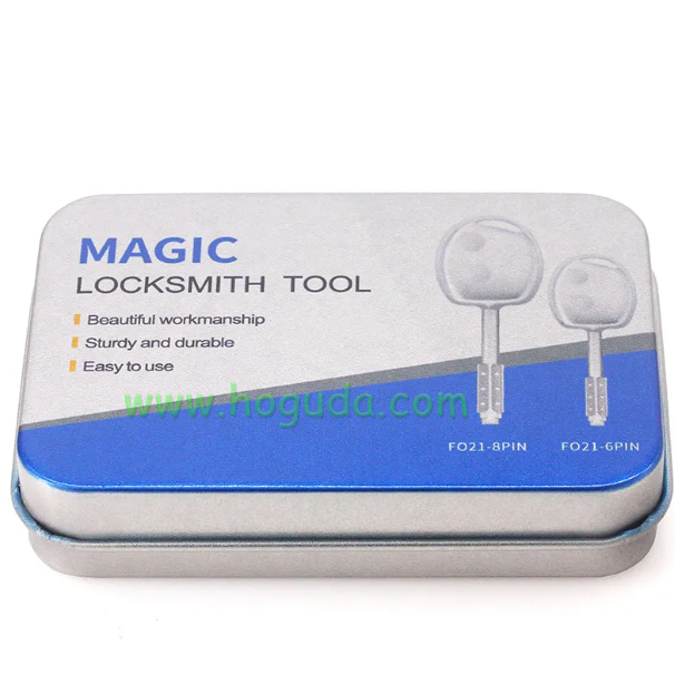 Magic locksmith tools sturdy and durable FO21-8 PINS fast open lock pick for Ford