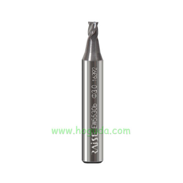 Raise 3.0mm Milling Cutters Carbide Steel For Key Machine φ3.0xD6x40x4F