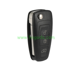 For Original Ford 3 Button remote key PCB board  with 433.92Mhz FSK ID63 80bit Chip  BK2T-15K601-AA/AB/AC A2C53435329 Original PCB+Aftermarket key shell