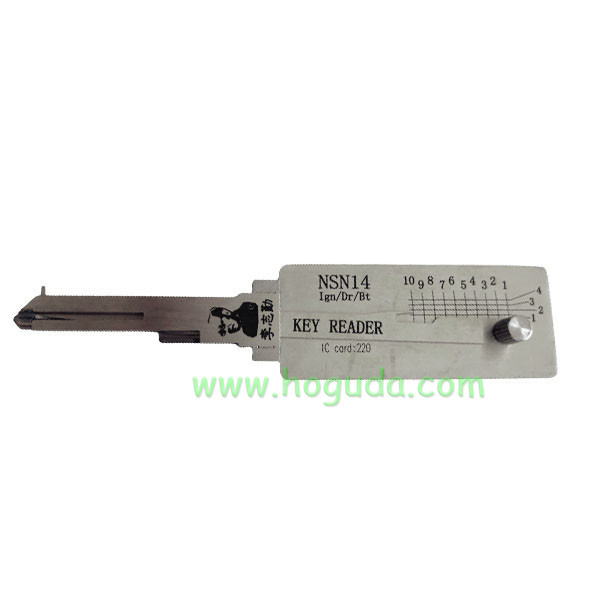 Original Lishi NSN14 key reader locksmith tool