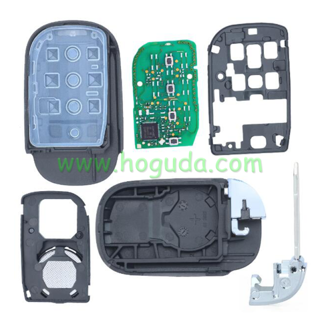 For Honda Civic CR-V HR-V Accord Pilot 3+1 smart remote key with 4A Chip 433.92MHz FCCID:KR5TP-4