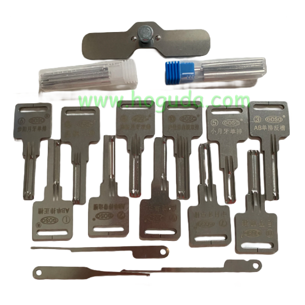 GOSO Universal Power Key For Tin Foil Tool Locksmith Repair Tool set