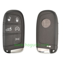For Fiat 5 button remote key with 433Mhz PCF7953M /PCF7945 4A HITAG AES HITAG AES Chip FCC ID:M3N-40821302