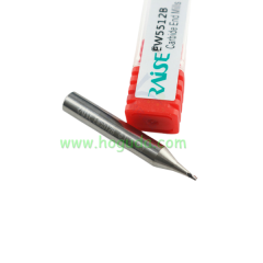 Raise 1.2mm Milling Cutters Carbide Steel For Key Machine φ1.2xD6x40x3F