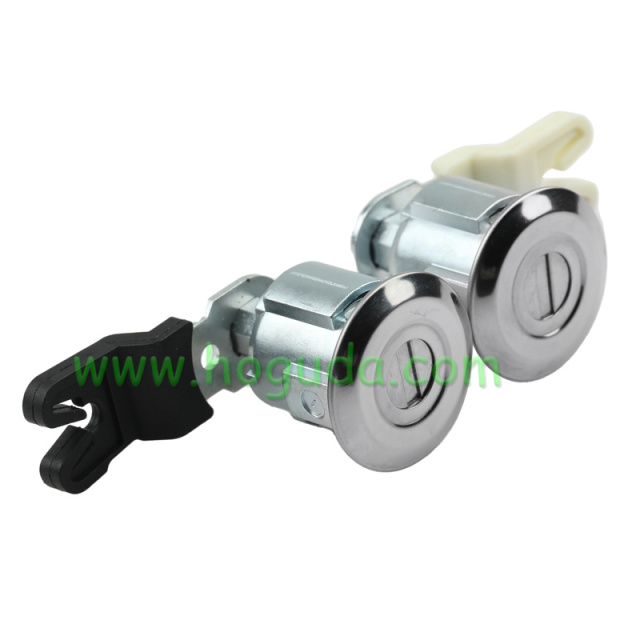 For Ford Car Front Door Lock Cylinder Set XL2Z7821990AC F87Z7821990BA Replacement For Ford E150 E250 E350