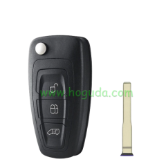 For Original Ford 3 Button remote key PCB board  with 433.92Mhz FSK ID63 80bit Chip  BK2T-15K601-AA/AB/AC A2C53435329 Original PCB+Aftermarket key shell