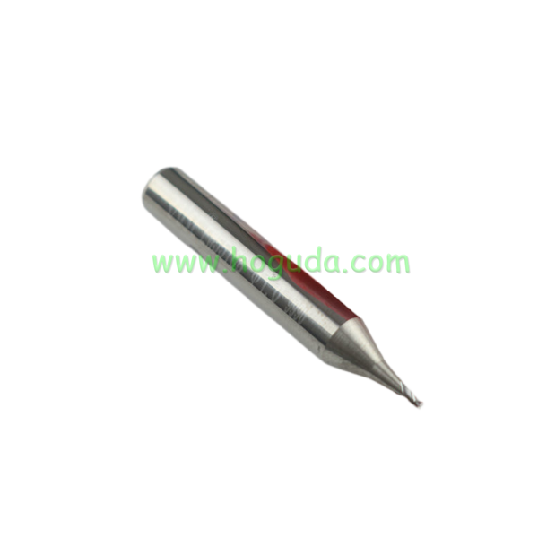 Raise 1.0mm Milling Cutters Carbide Steel For Key Machine φ1.0xD6x40x3F