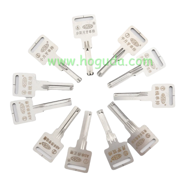GOSO Universal Power Key For Tin Foil Tool Locksmith Repair Tool set