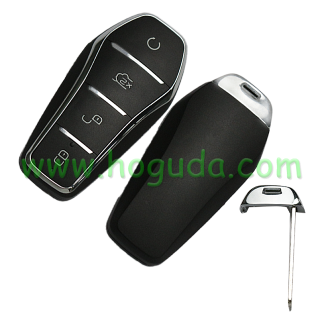 For BYD 4 button remote key shell