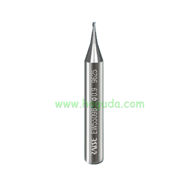 Raise 0.9mm Milling Cutters Carbide Steel For Key Machine  φ0.9xD6x40x3F
