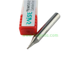 Raise 1.5mm Milling Cutters Carbide Steel For Key Machine φ1.5xD6x40x3F