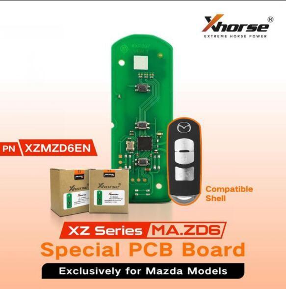 XHORSE VVDI XZMZD6EN for Mazda models support all mazda smart key support regenerate and reuse"