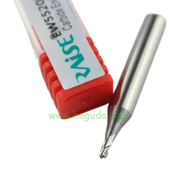 Raise 2.0mm Milling Cutters Carbide Steel For Key Machine φ2.0xD6x40x3F