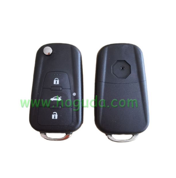 For MG 3 button flip remote key blank