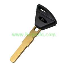 For Aprilia motorcycle transponder key shell black color