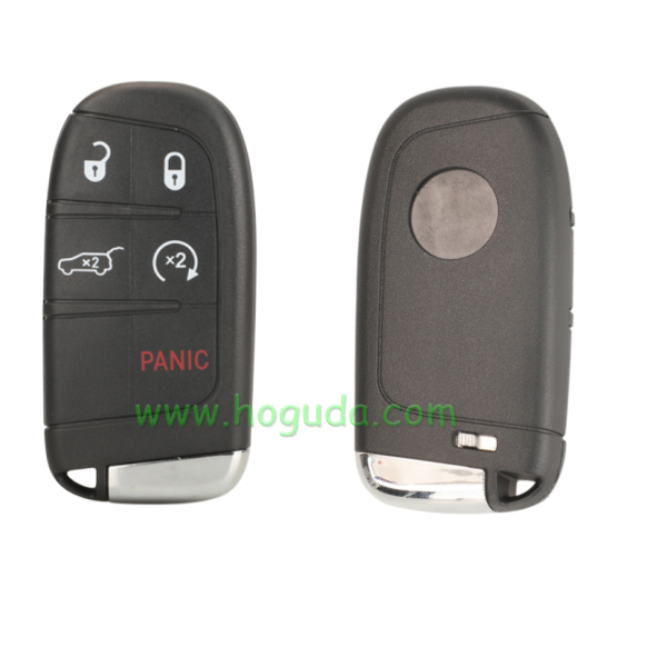 For Fiat 4 button remote key with 433Mhz PCF7953M /PCF7945 4A HITAG AES HITAG AES Chip FCC ID:M3N-40821302