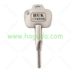 HUK Cross Key Cross-filled Key Locksmith Key for Lock Multifunction Pick Master Cross Key Stainless Still