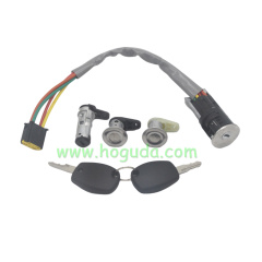 For Renault full set ignition switch tailgate lock 806014108R 6001549589 487004353R 36.451.600 FOR RENAULT DACIA LOGAN