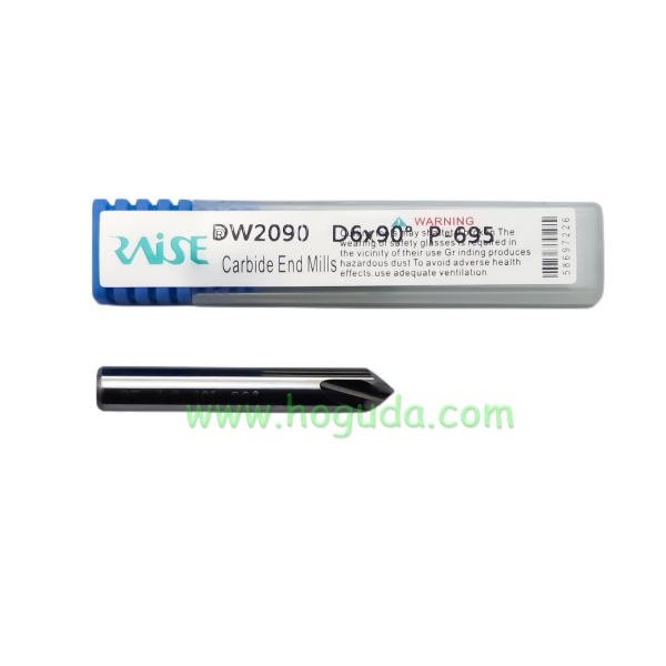 Raise 90 Degree Carbide Steel End Milling Cutter For Key Cutting Machine Drill Bit Parts Locksmith Tools DW2090