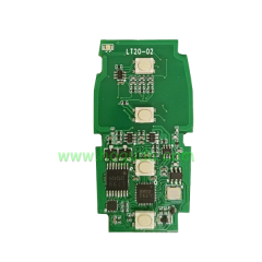 Lonsdor LT20-02 Smart Key 3 button with key shell 8A+4D Adjustable Frequency For Subaru 5801 7000 Support K518 &amp; K518ISE &amp; KH100+ Board: 231451-7000 P4(91 00 F3 F3)FSK 433.92MHz/231451-5801 P1[ F1 ]