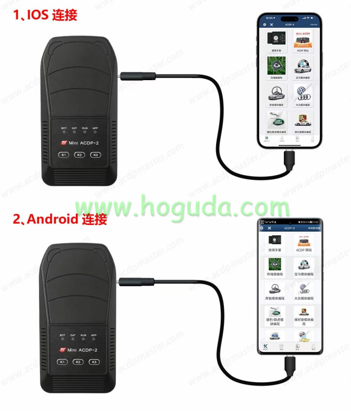Yanhua Mini ACDP-2 Basic Module work with all ACDP Module NO Need Soldering work on PC/Android/IOS with WiFi
