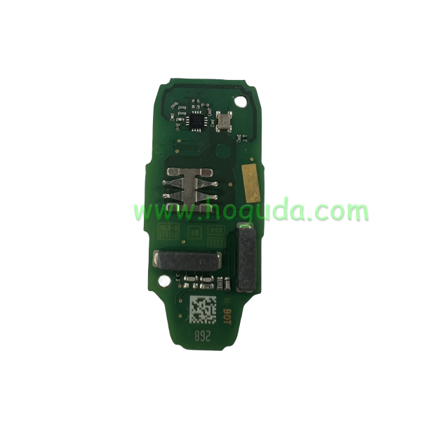 For Original Ford 3 button Keyless fiesta Remote key with 433Mhz ID49 chip J1BT-15K601-AD or AA. Original PCB+Aftermarket shell.