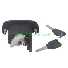 For Renault tailgate boot trunk lock with 2 keys 7700431773 7701472508 for Renault Thalia 1998-2010 Logan Clio Sedan Clio Thalia