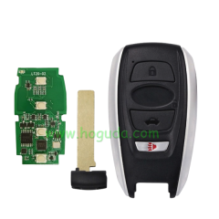 Lonsdor LT20-02 Smart Key 4 button with key shell 8A+4D Adjustable Frequency For Subaru  5801 7000 Support K518 &amp; K518ISE &amp; KH100+ Board: 231451-7000   P4(91 00 F3 F3)   FSK  433.92MHz  /   231451-580