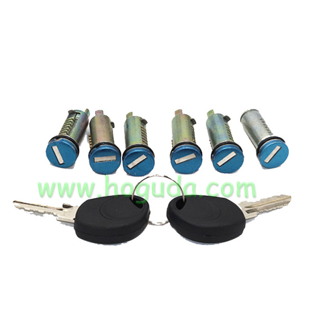 FOR IVECO IGNITION BARREL KEYS IGNITION SWITCH BARREL DOOR LOCK BARREL FOR IVECO DAILY 2000-2006  2992551 2991727