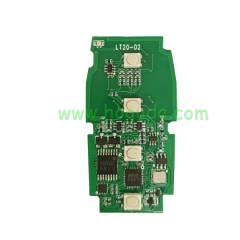 Lonsdor LT20-02 Smart Key PCB 8A+4D Adjustable Frequency For Subaru  5801 7000 Support K518 &amp; K518ISE &amp; KH100+ Board: 231451-7000   P4(91 00 F3 F3)   FSK  433.92MHz  /   231451-5801 P1[ F1 ]
