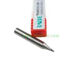 Raise 1.5mm Milling Cutters Carbide Steel For Key Machine φ1.5xD6x40x3F