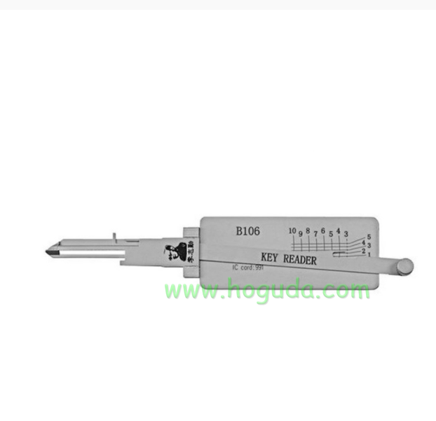 Original Lishi B106 key reader for GM37 buick