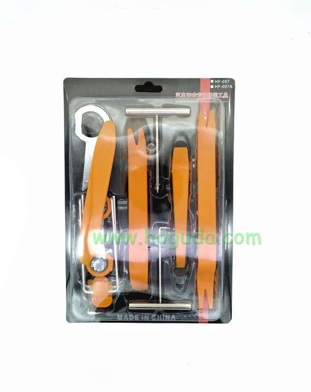 12pcs Auto Dismantle Tools Kit Car Radio Door Clip Panel Trim Dash Audio Removal Installer Pry Kit Refit Set