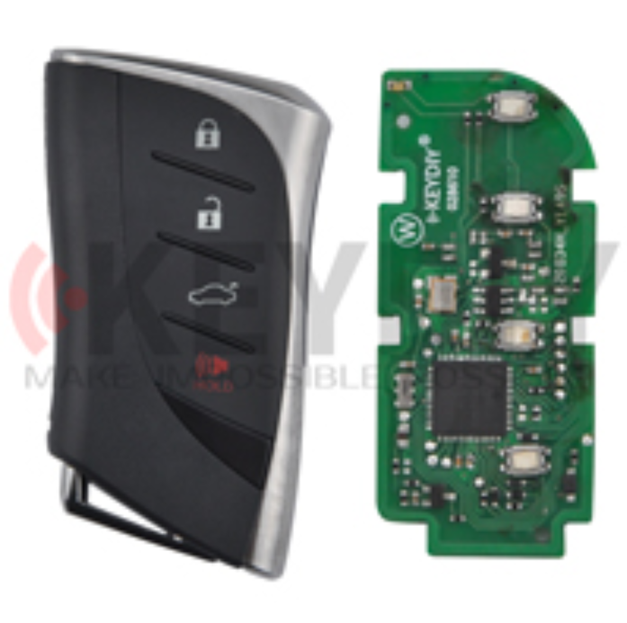 KEYDIY TB02-4 smart remote key with 8A chip