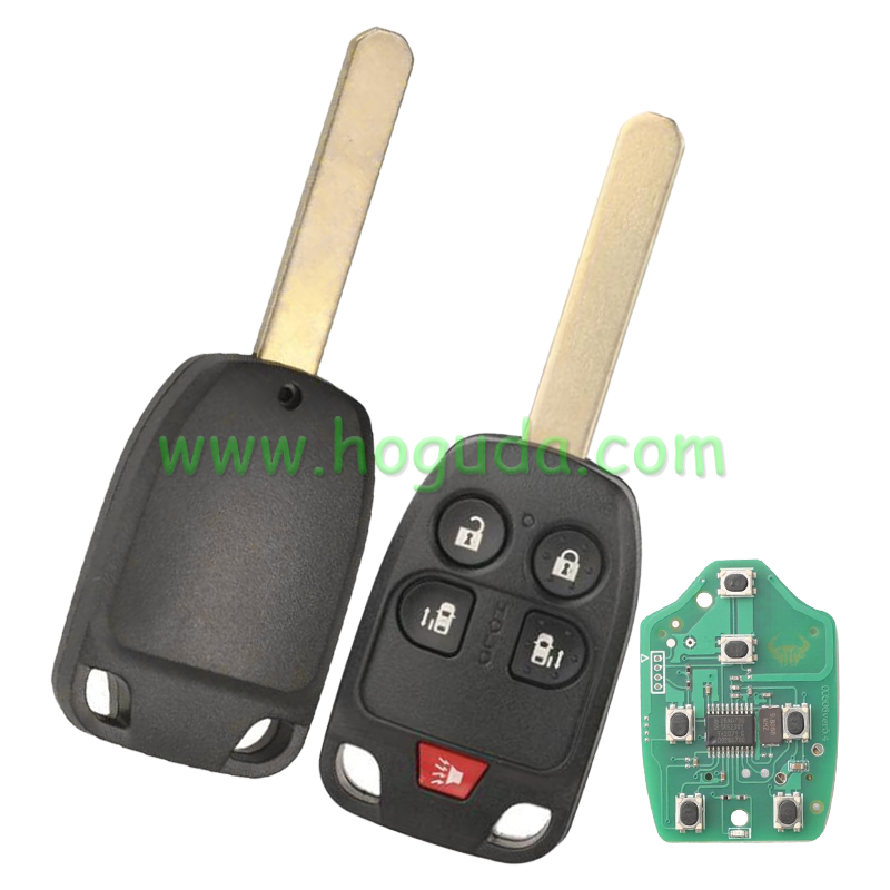 For Honda Odyssey 4+1 remote key with 313.8Mhz ID46 Key