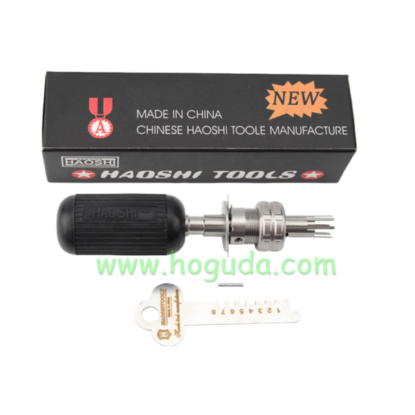 HAOSHI tubular locksmith tools 7SMILL pins lock pick opener key tubular machines TPXA-7SMILL=6.5