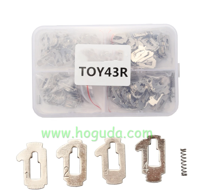 For Subaru TOY43R Car Lock Plate Reed Brass Plate Auto key lock Repair locksmith tools