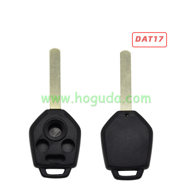For Subaru 3 button remote Key Shell