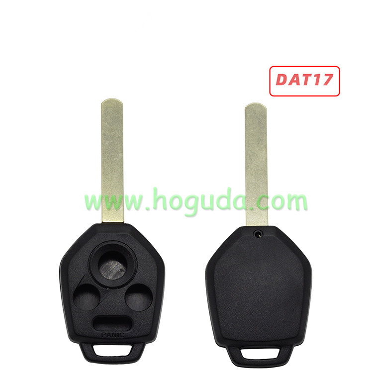 For Subaru 3 button remote Key Shell