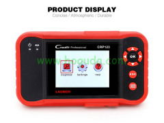 LAUNCH CRP123 OBD2 EOBD automotive scannerABS Airbag SRS Transmission Engine Car Diagnostic Tool Multilingual free update