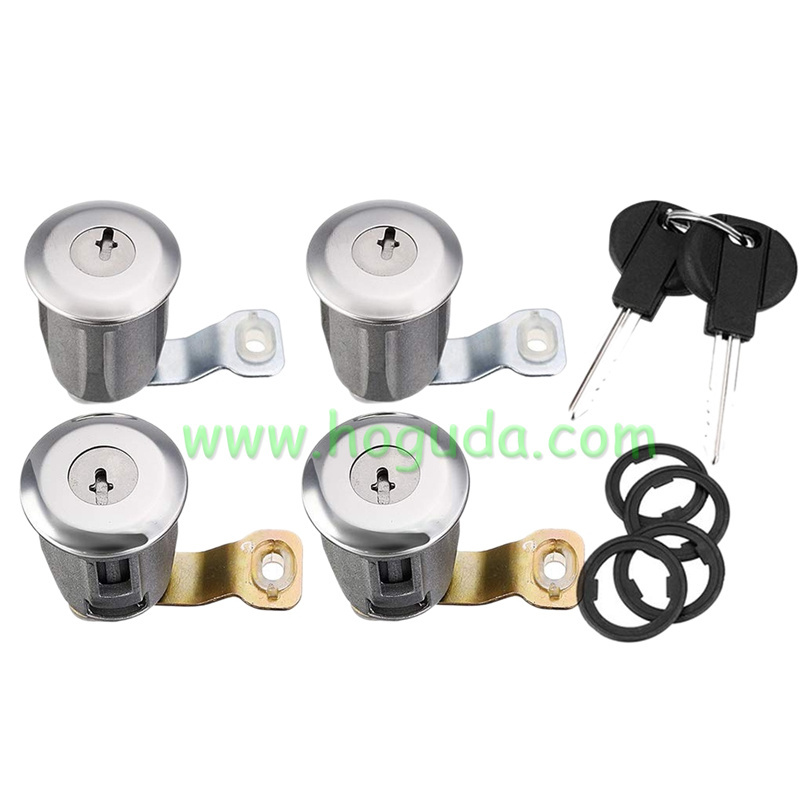 For Peugeot 4Pcs Car Barrel Door Locks Keys Set 252522 9170.G3 for Peugeot Partner Citr0En Xsara 1996 - 2007