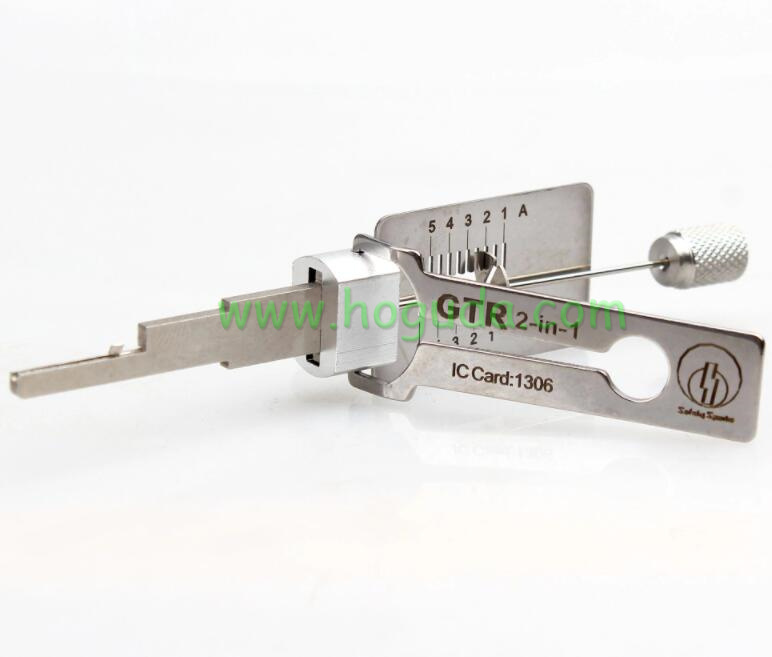 GTR 2-in-1 tool for open and reading for NISSAN  Decoder for Locksmith Repairing Tools 2-in-1 Residential Pick &amp; Decoder