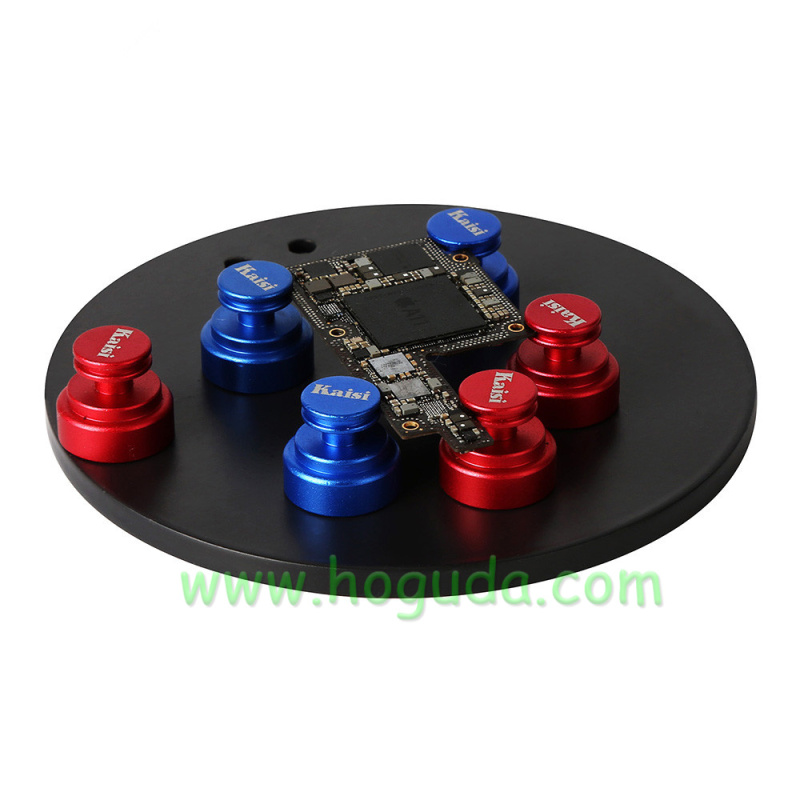 Universal PCB Board Holder Fixture For Soldering Platform PCB Magnetic Fixture Clamp Groove Repair Movable Work Station K-1208A