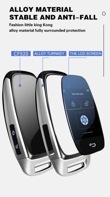 CF920 LCD Smart Car Key Universal For Audi style Remote Key Comfortable Entry Auto Lock Car Window Korean/English