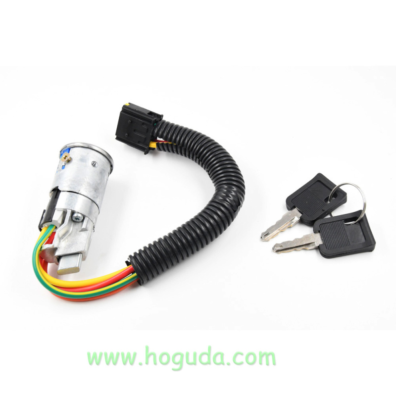 FOR RENAULT CLIO MK2 1998-2005  IGNITION BARREL SWITCH WITH TWO KEYS OE: 7701471098 7701469419 7701471220