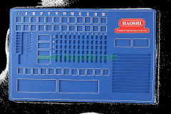 Haoshi Rubber Anti-slip Pinning Bench Desk Working Mat for Locksmith Tools Repair Mat 43.5MM*27.5MM
